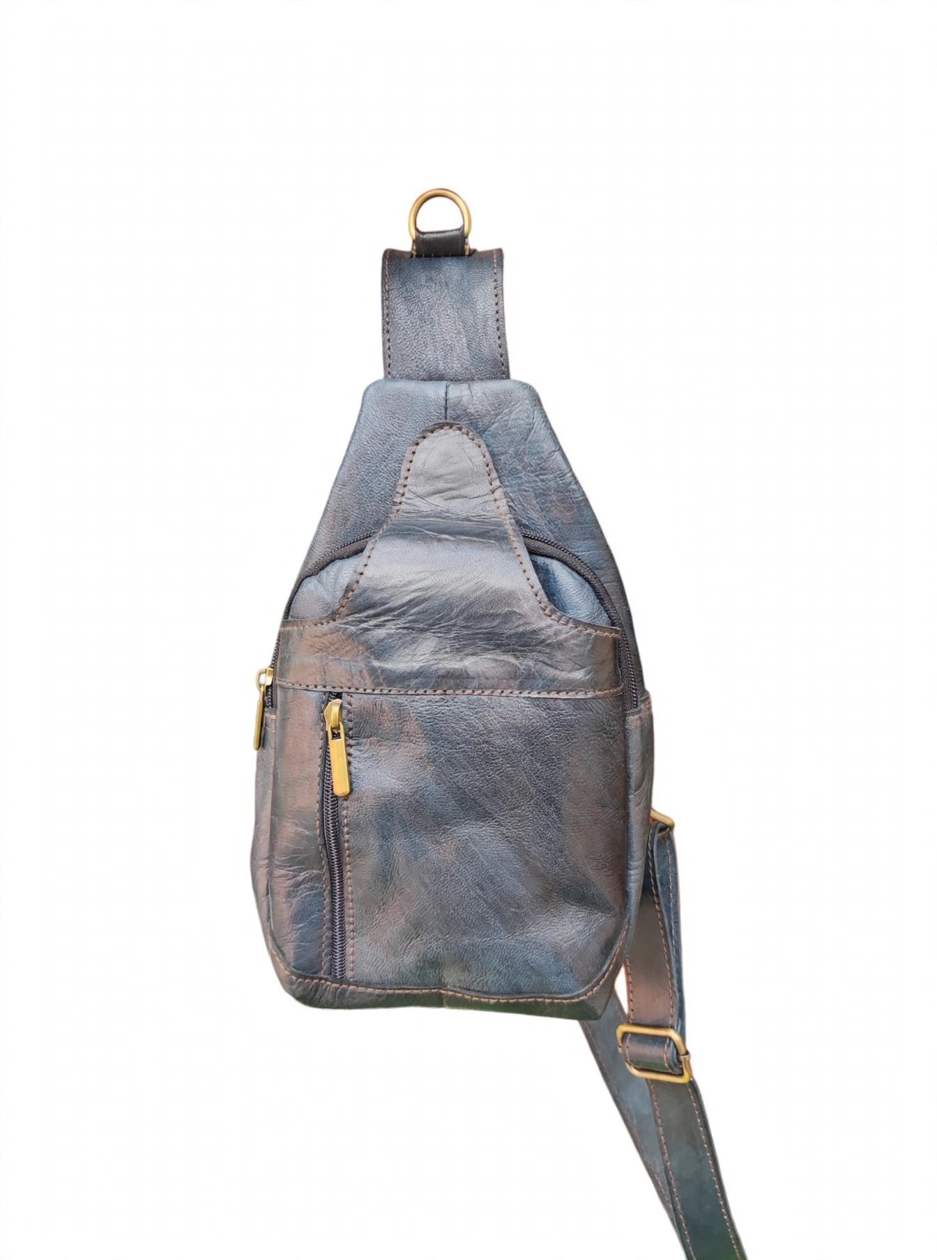 Sac Bandoulière Épaule Cuir Beldi - abaraGh noir